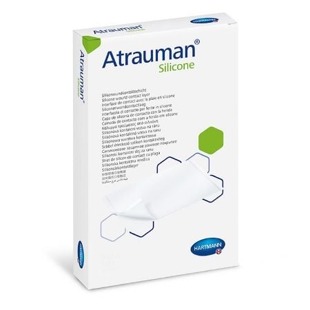 Atrauman Silicone Sterile Wound Contact Layer Dressing, 8 X 12 Inch