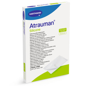 Hartmann Atrauman Silicone Wound Contact Layer Dressing, Sterile — 3" x 4"