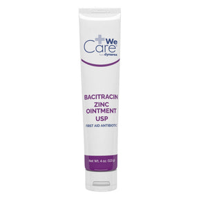 WeCare Bacitracin Zinc, First Aid Antibiotic Ointment, 4 oz Tube - 1175-Single - LL Medico
