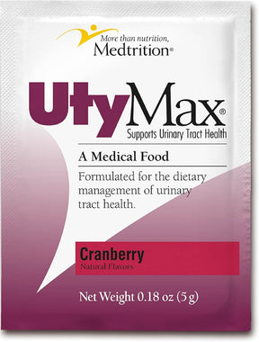 UtyMax Urinary Health Supplement Powder, Cranberry, 5 g