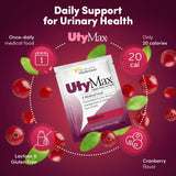 UtyMax Urinary Health Supplement Powder, Cranberry, 5 g