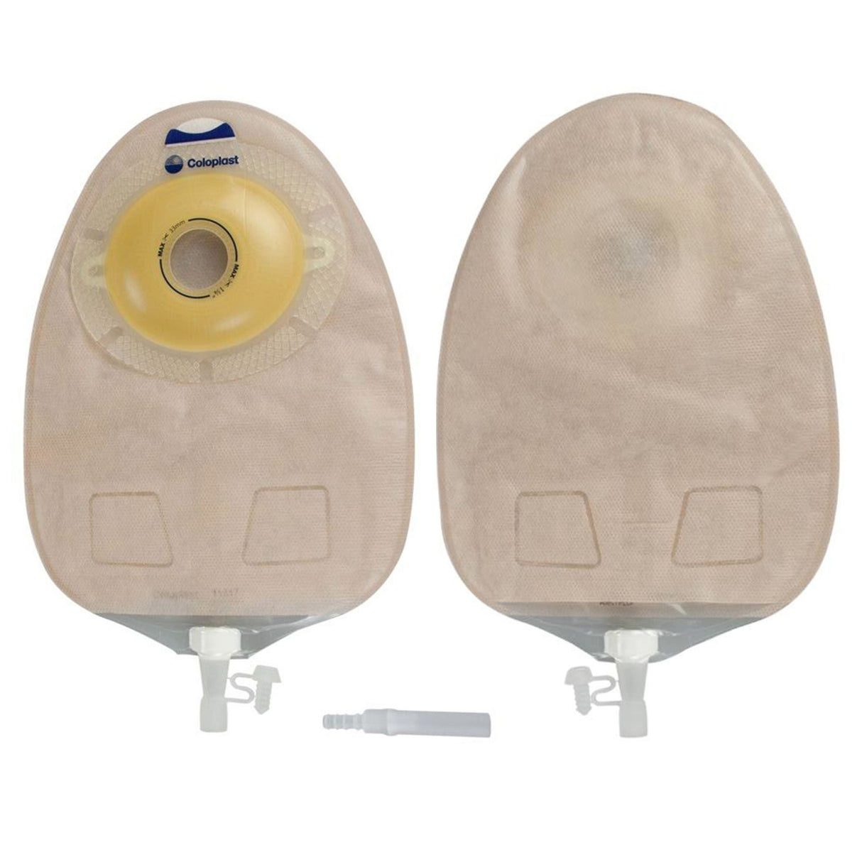 Coloplast SenSura Convex Light One-Piece Urostomy Pouch, Pre-Cut, Opaque, 10-3/8-Inch
