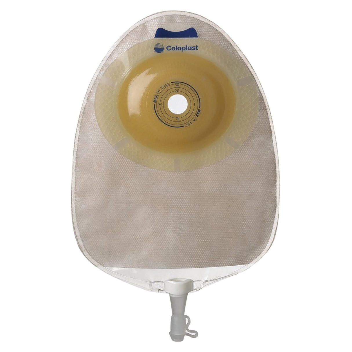 Coloplast SenSura Xpro Convex Light One-Piece Urostomy Pouch, Cut-to-Fit, Transparent, 10-3/8-Inch