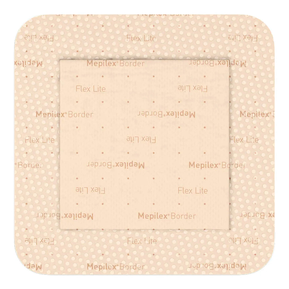 Mepilex Border Flex Lite Thin Foam Dressing, Square Sterile Bordered — 3" x 3"