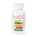 Geri-Care Adult Low Dose Aspirin, 81 mg, Enteric-Coated Tablet - 1,000 count - LL Medico