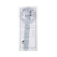 Baseline Plastic Goniometer, Transparent, 360 Degree, 12"