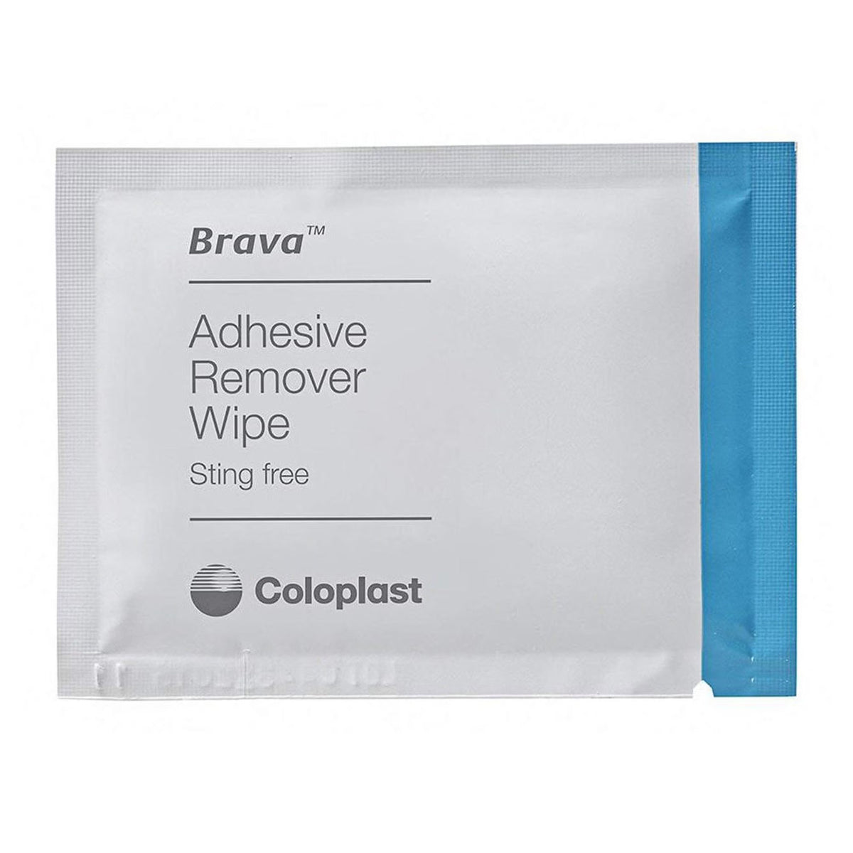 Coloplast Brava Adhesive Remover Wipes, Alcohol-Free, No-Sting Formula, 6 x 4.5 Inch