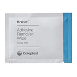 Coloplast Brava Adhesive Remover Wipes, Alcohol-Free, No-Sting Formula, 6 x 4.5 Inch