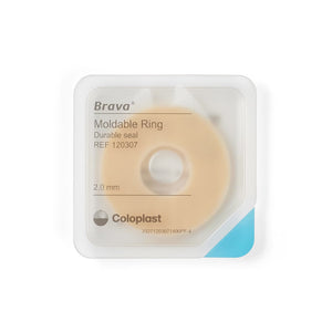 Coloplast Brava Moldable Ostomy Ring 2-mm Thick, 2-inch Diameter, Moldable, Alcohol-Free