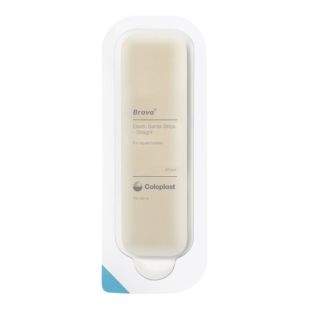 Coloplast Brava Elastic Barrier Strips, Straight - 120740 - LL Medico