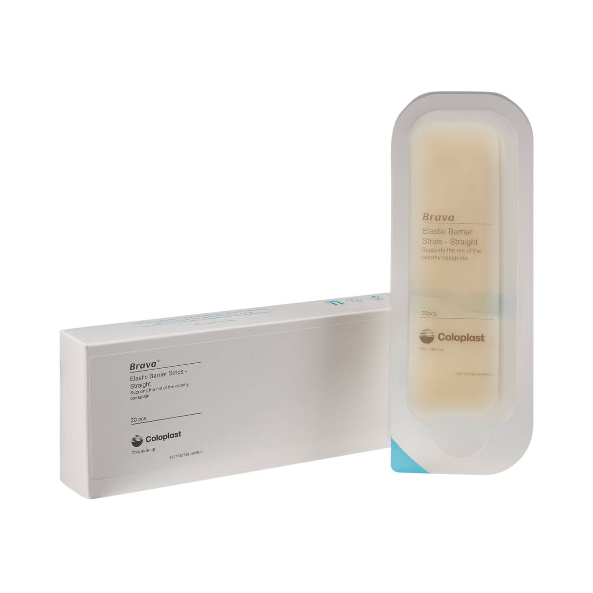 Coloplast Brava Elastic Barrier Strips, Straight - 120740 - LL Medico