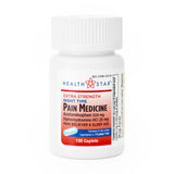 Health Star Nighttime Pain Reliever and Sleep Aid, Acetaminophen / Diphenhydramine HCl 500 mg, Capsule - 100 count - LL Medico