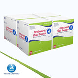 Dynarex Unflavored Oral Swabs, Individually Wrapped, Box of 250