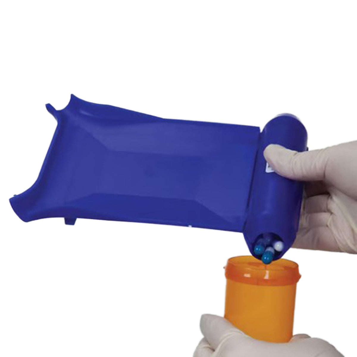 Health Care Logistics Ambidextrous Pill Counter with Spatula, Polyethylene, 7.75" x 6.25" x 1.5" - 12261 - LL Medico
