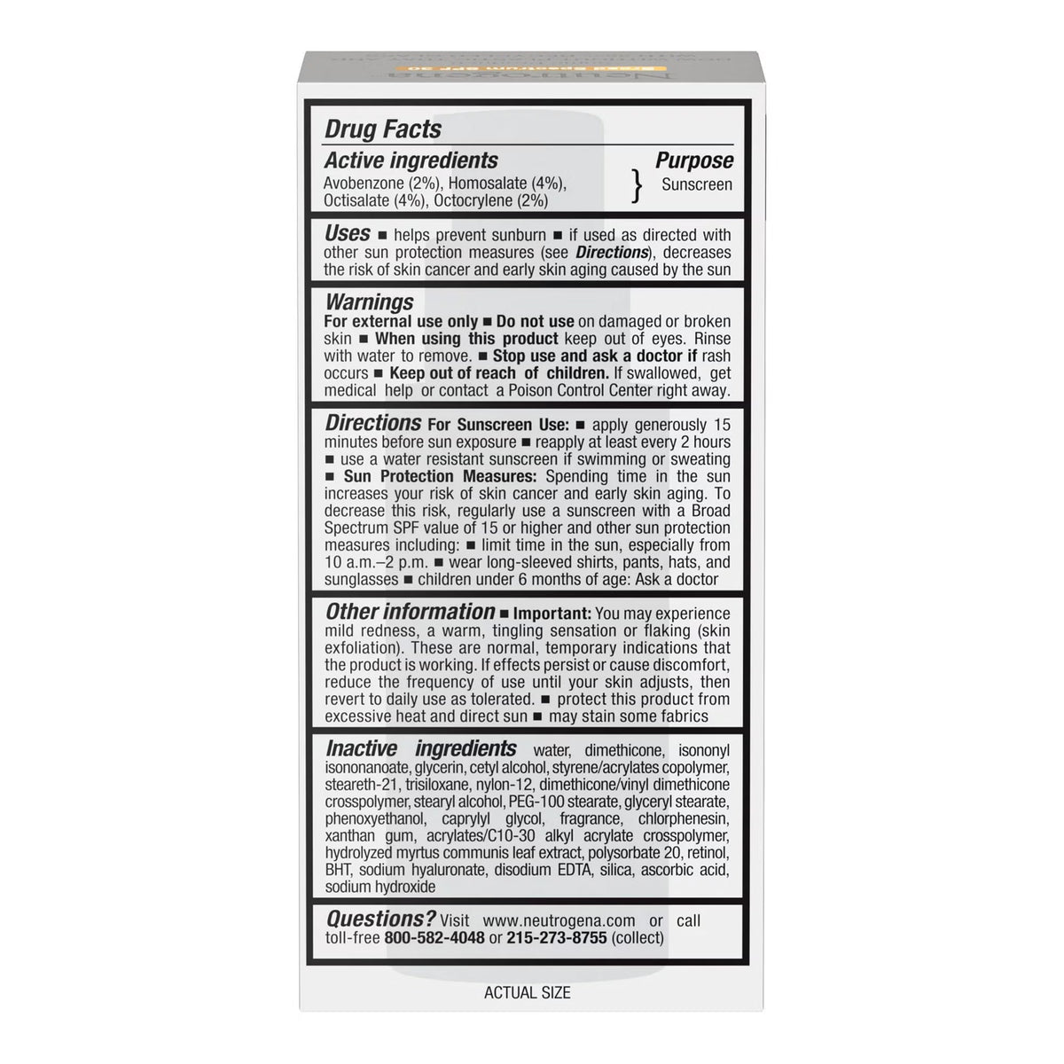 Neutrogena Rapid Wrinkle Repair Retinol Moisturizer Sunscreen SPF 30, 1 oz Pump Bottle