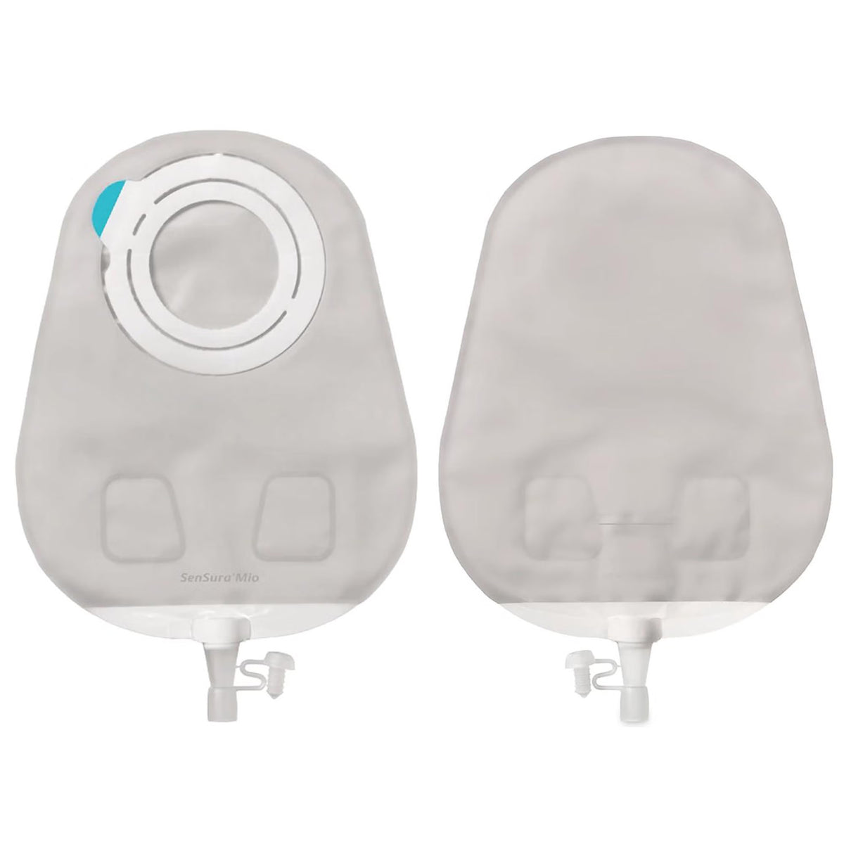 Coloplast SenSura Mio Flex Two-Piece Urostomy Pouch, Drainable, Transparent, 10-1/2-Inch