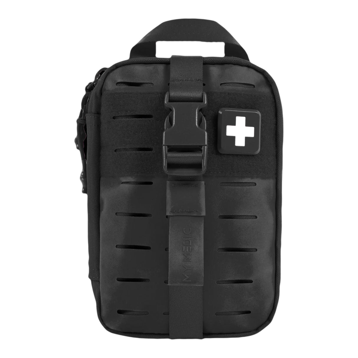 My Medic MyFak Mini Standard First Aid Kit, Black - MM-KIT-U-MFK-MINI-V2-BLK-STN - LL Medico