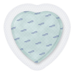 Hartmann Zetuvit Plus Silicone Border Super Absorbent Dressing, Sacral — 7" x 7"