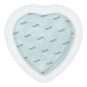 Hartmann Zetuvit Plus Silicone Border Super Absorbent Dressing, Sacral — 7" x 7"