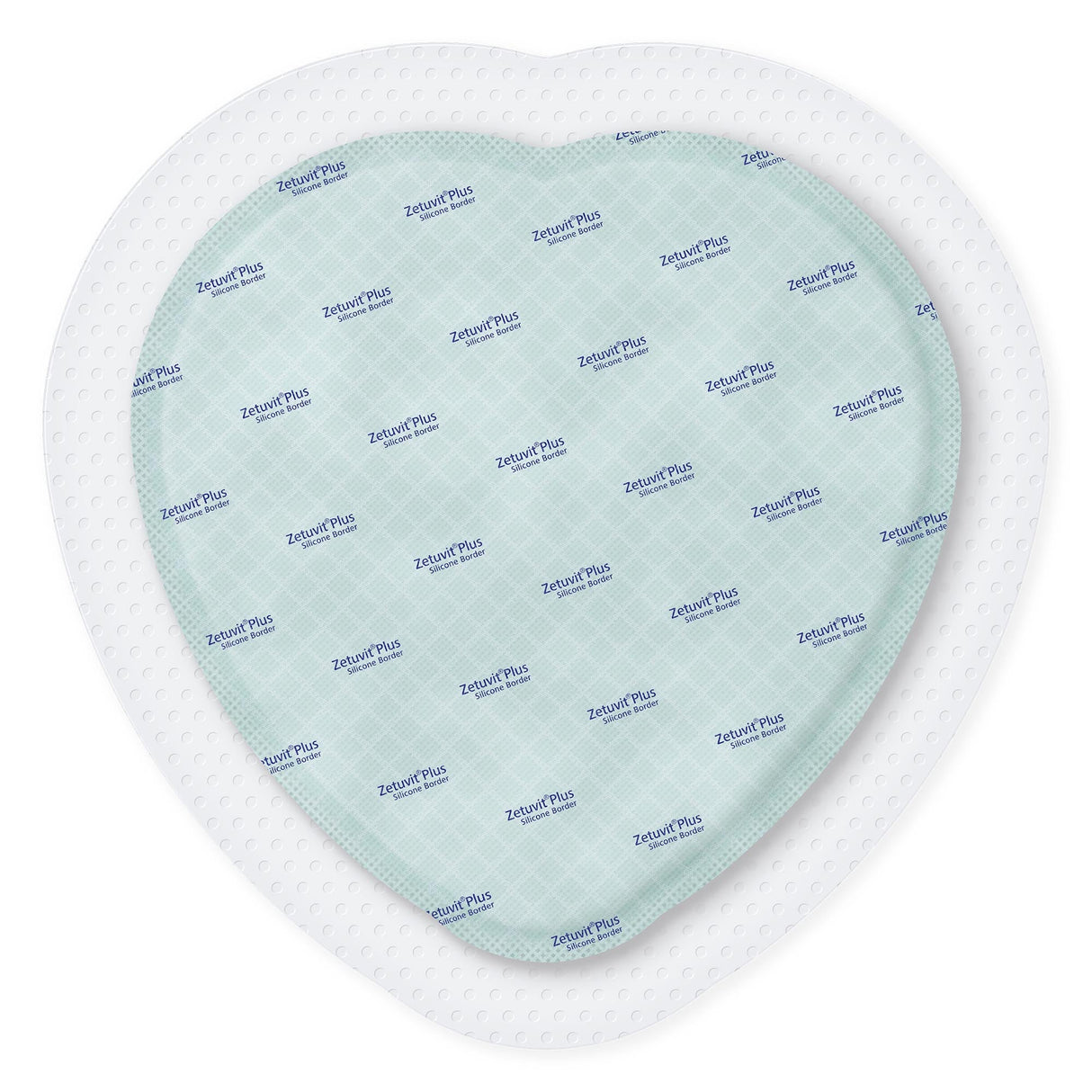 Hartmann Zetuvit Plus Silicone Border Super Absorbent Dressing, Sacral — 9" x 9"