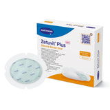 Hartmann Zetuvit Plus Silicone Border Dressing, Oval, Super Absorbent - 413908 - LL Medico
