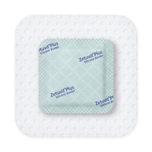Hartmann Zetuvit Plus Silicone Border Super Absorbent Dressing, Square, Bordered — 3" x 3"