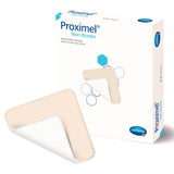 Hartmann Proximel Non-Border Foam Dressing, Waterproof, Silicone Face, Sterile — 8" x 8"