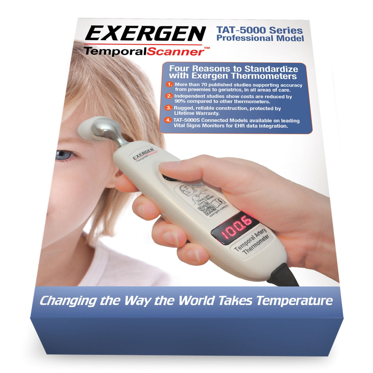 Exergen Temporal Scanner Temporal Contact Thermometer