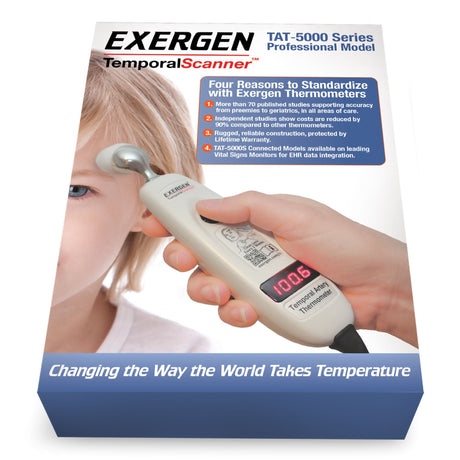 Exergen Temporal Scanner Temporal Contact Thermometer
