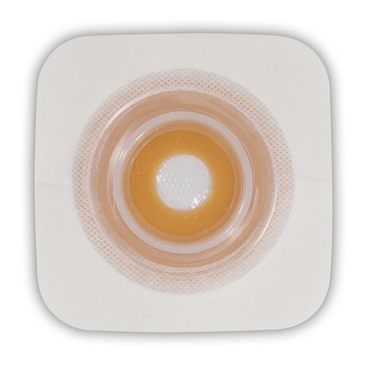 ConvaTec Sur-Fit Natura Stomahesive Skin Barrier, Tan Tape Collar, Cut-to-Fit up to 1 1/4", 45mm Flange, 4" x 4" - 125264 - LL Medico