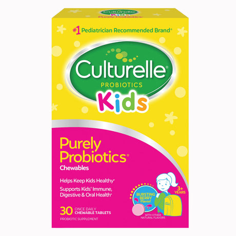 Culturelle Kids Probiotic Chewable Tablets | LL Medico