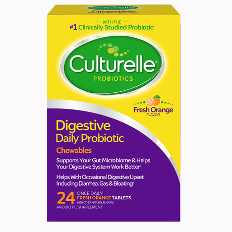 Culturelle Digestive Health Probiotic Chewable Tablets | LL Medico