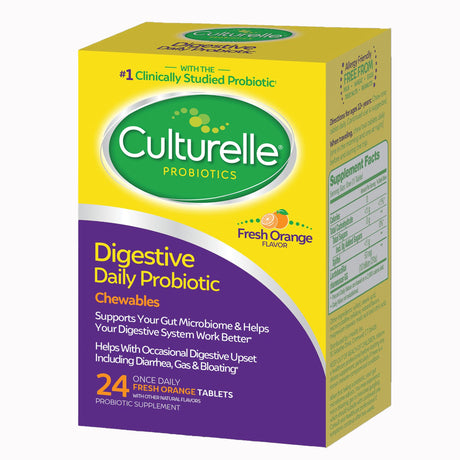 Culturelle Digestive Health Probiotic Chewable Tablets | LL Medico