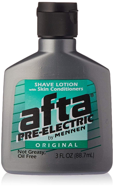 Afta Pre-Electric Shave Lotion, Original, 3 fl oz Bottle