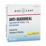 Geri-Care Loperamide Anti-Diarrheal, 2 mg, Caplet - 12 count - LL Medico