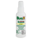 BugX Free Insect Repellent, Topical Liquid, Natural Ingredients, 4 oz Spray Bottle - 12851-Single - LL Medico
