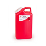 Sharps Recovery System Mailback Sharps Container, 3 Gallon, Red Base, Vertical Entry, 17 x 6 x 9", Plastic, Non-Sterile - 13000-008 - LL Medico