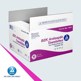 Dynarex BZK Antiseptic Towelettes, 5" x 7"