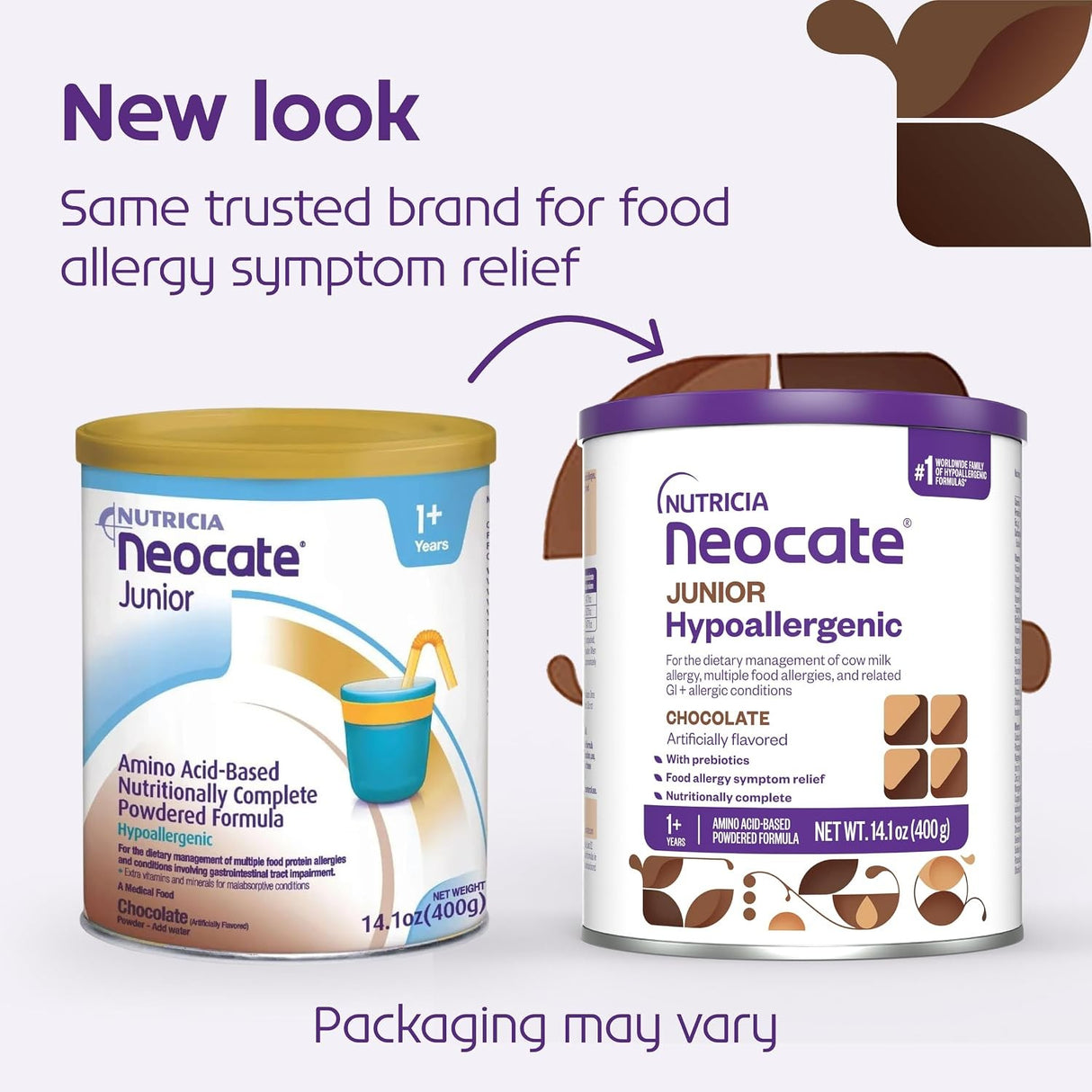 Neocate Junior Pediatric Oral Supplement, Chocolate, 14.1 oz