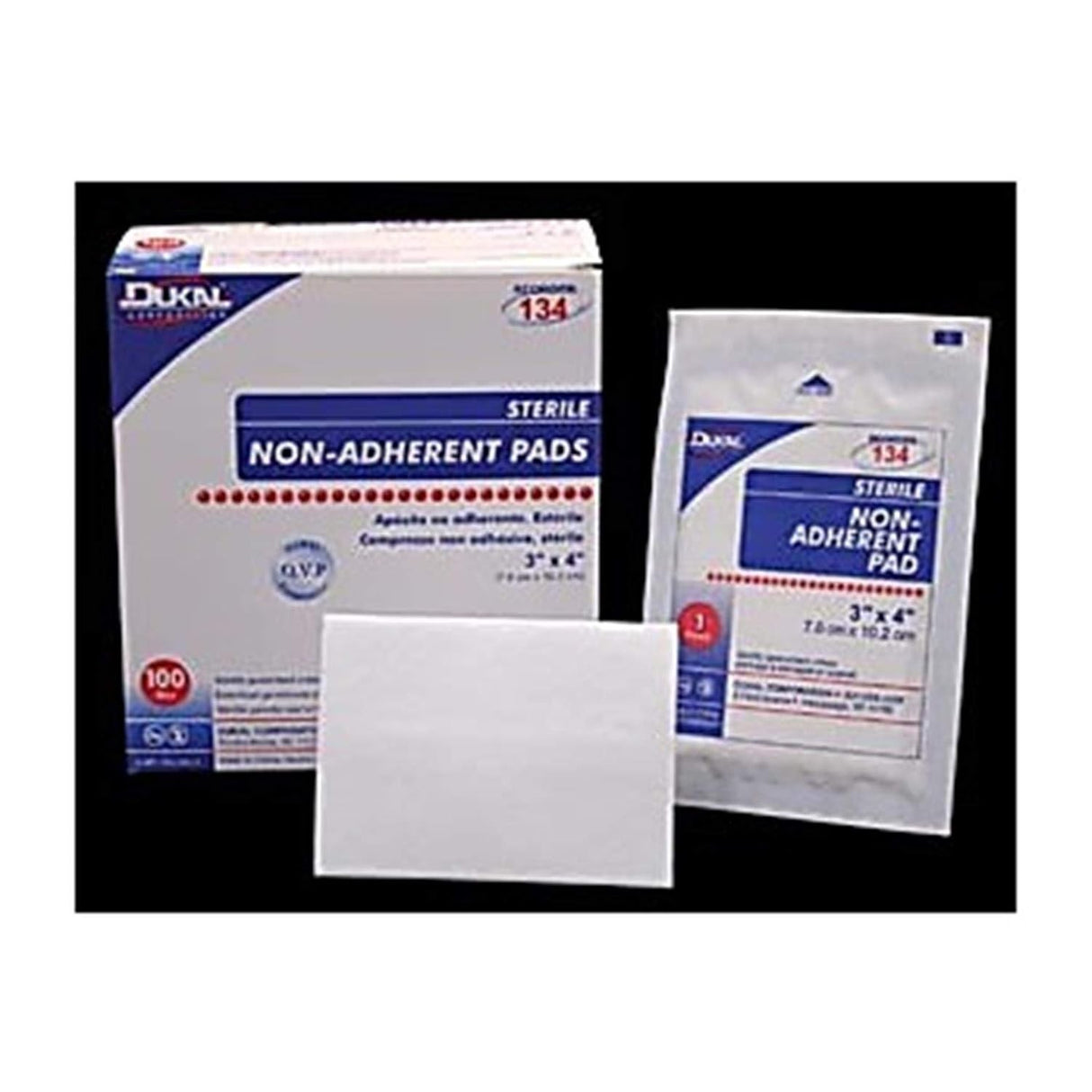Dukal Nonadherent Dressing, 3 x 4 Inch