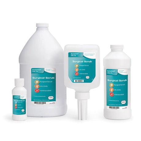 Bactoshield CHG, Surgical Scrub Solution, 4% Strength, Liquid, Nonsterile - 134439 - LL Medico