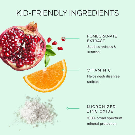 MDSolarSciences Mineral KidCrème SPF 50 Sunscreen Cream, Unscented, 3.4 oz