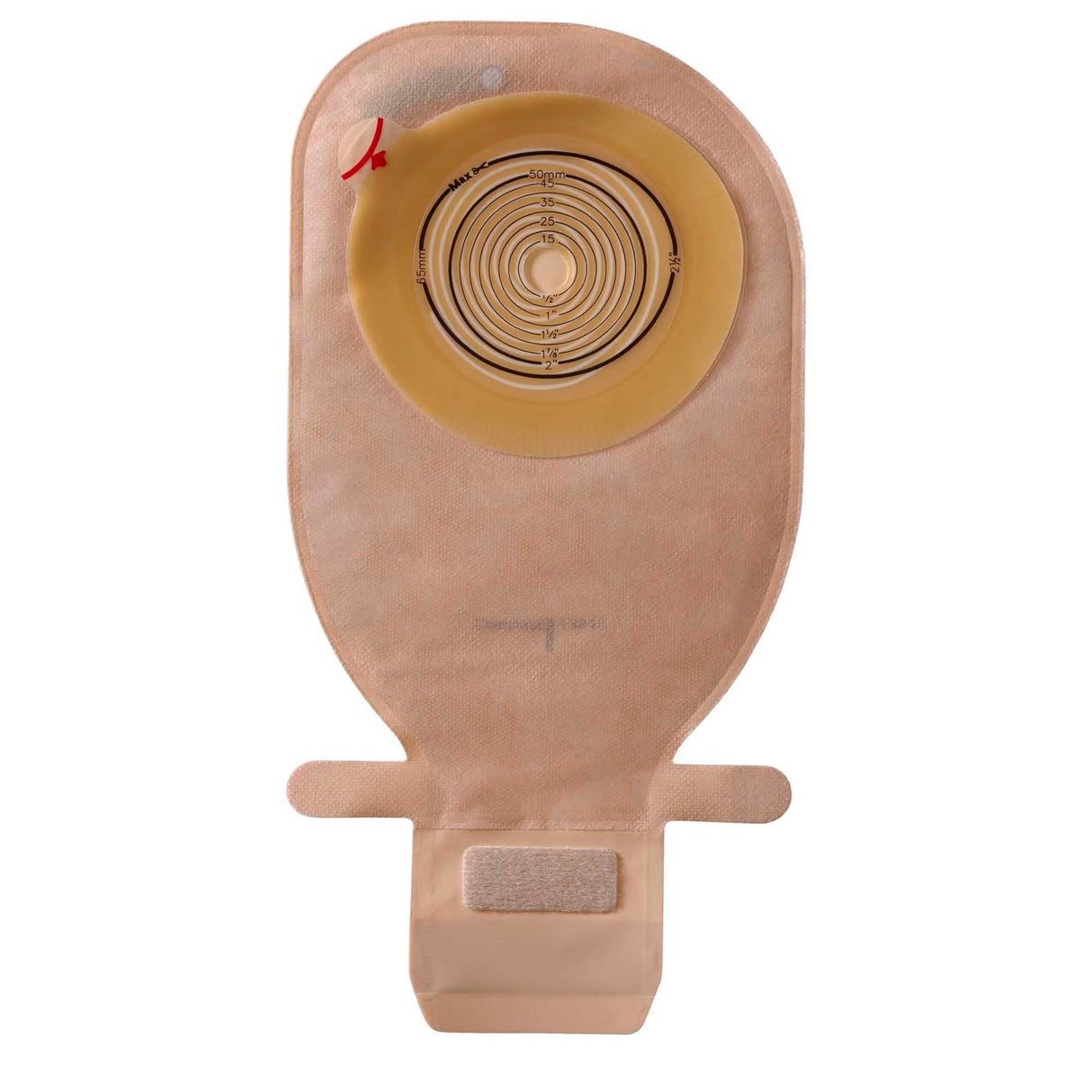 Coloplast Assura Inspire One-Piece Drainable Ostomy Pouch, Opaque, Cut-to-Fit 1/2 to 2 1/4" Stoma, 10 1/4" Length, Box of 10 - 13840 - LL Medico