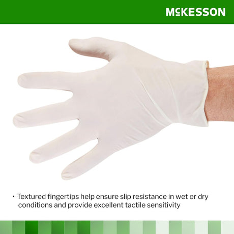 McKesson Confiderm CL Latex Exam Gloves, Powder-Free
