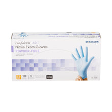 McKesson Confiderm 4.5C Nitrile Exam Gloves, Powder-Free, Textured, Non-Sterile - 14-652C - LL Medico