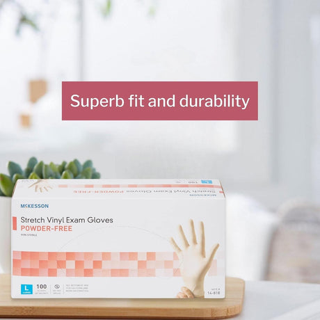 McKesson Stretch Vinyl Exam Gloves