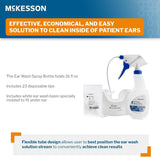 McKesson Ear Wash System with Basin, Flexible Tube & 23 Disposable Tips