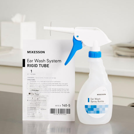 McKesson Ear Wash System Rigid Tube, Spray Bottle and Ear Tips
