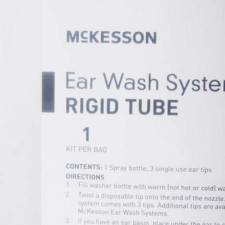 McKesson Ear Wash System Rigid Tube, Spray Bottle and Ear Tips