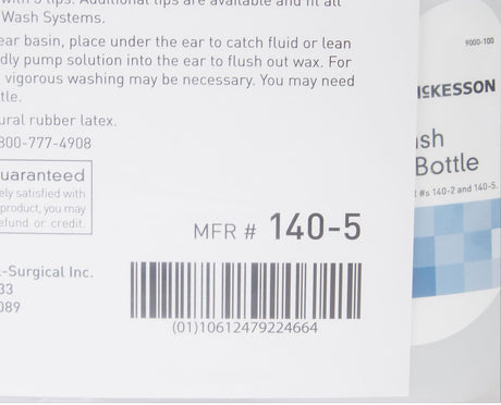 McKesson Ear Wash System Rigid Tube, Spray Bottle and Ear Tips